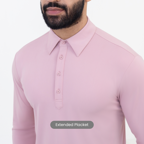Mauve Work Shirt Polo