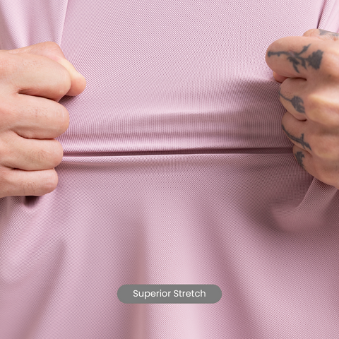 Mauve ZipTech Work-Polo