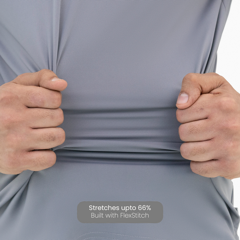 Grey Work Shirt Polo