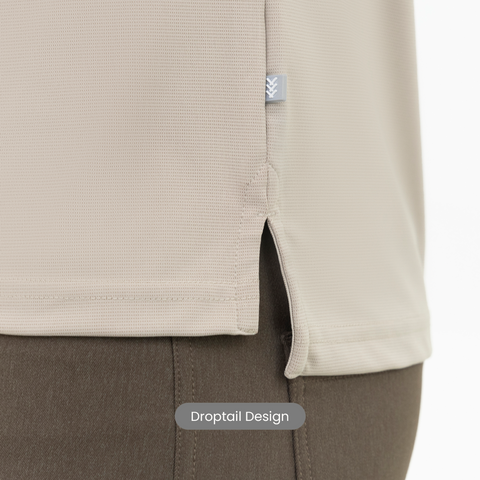 Beige Work Shirt Polo