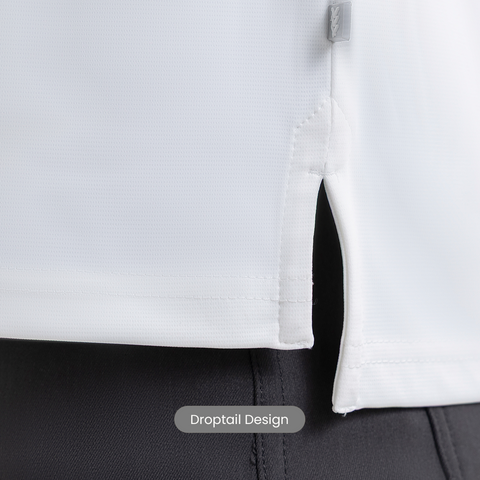 White Work Shirt Polo