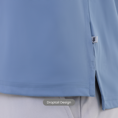 Metal Blue Work Shirt Polo
