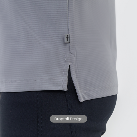 Grey Work Shirt Polo