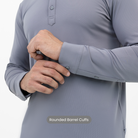 Grey Work Shirt Polo