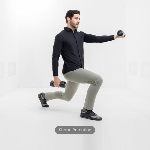 Shadow Green Tech Chinos