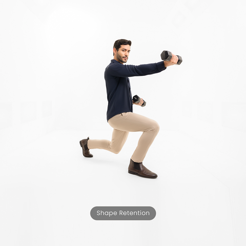 Deep Beige Tech Chinos