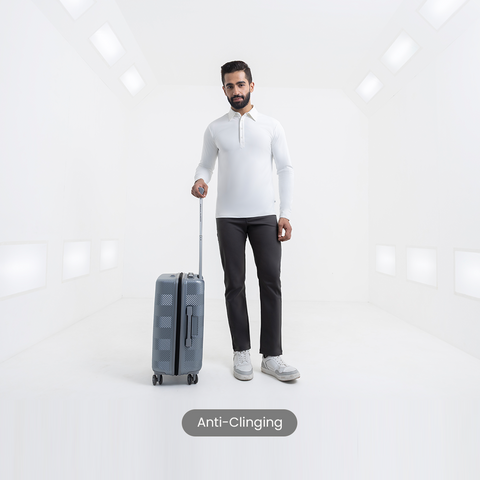 White Work Shirt Polo