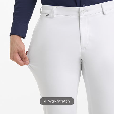 White 2035 Workday Pants