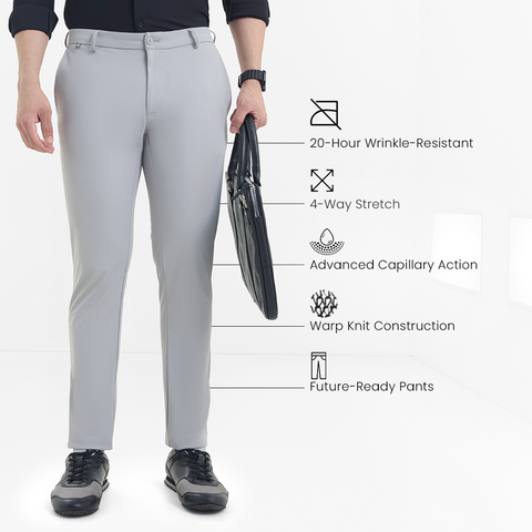 Light Grey 2035 Workday Pants