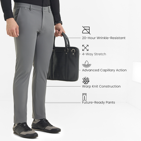 Dark Grey 2035 Workday Pants