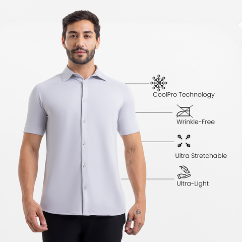 Heather Raglan-Short Sleeves CoolPro Shirt