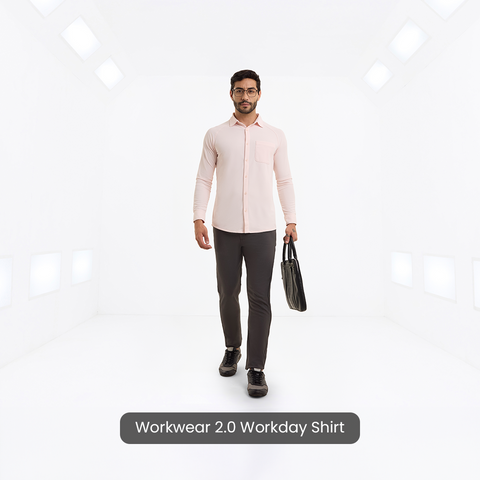Prime Rose Workday Shirt with Raglan Sleeves