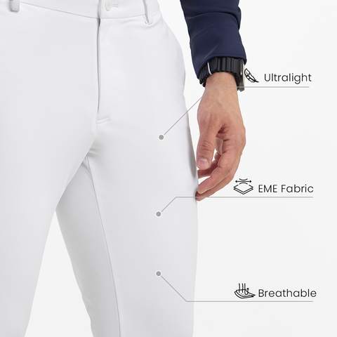 White 2035 Workday Pants