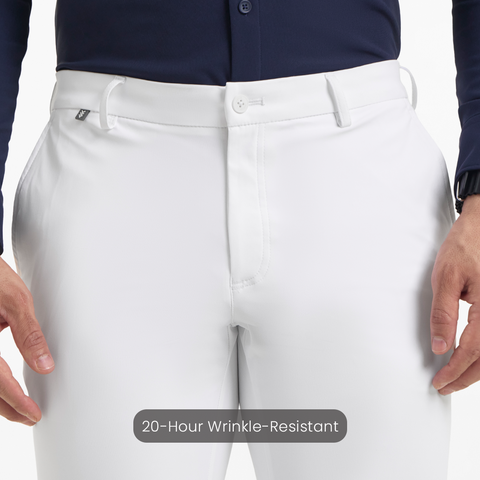 White 2035 Workday Pants