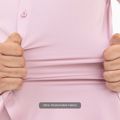 Solid Mauve Raglan-Short Sleeves CoolPro Shirt