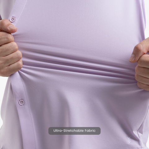 Pastel Lilac Raglan-Short Sleeves CoolPro Shirt