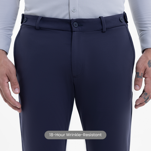 Charcoal Grey Tech Chinos