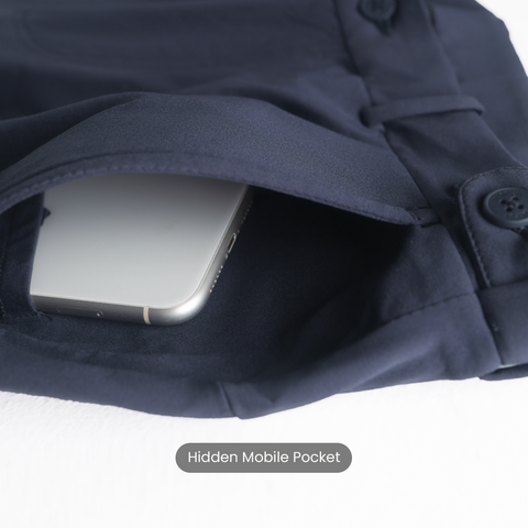 Charcoal Grey Tech Chinos