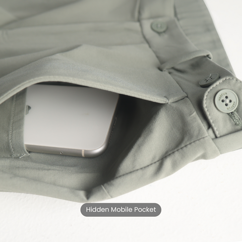 Shadow Green Tech Chinos
