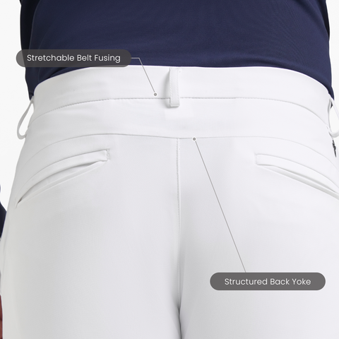 White 2035 Workday Pants