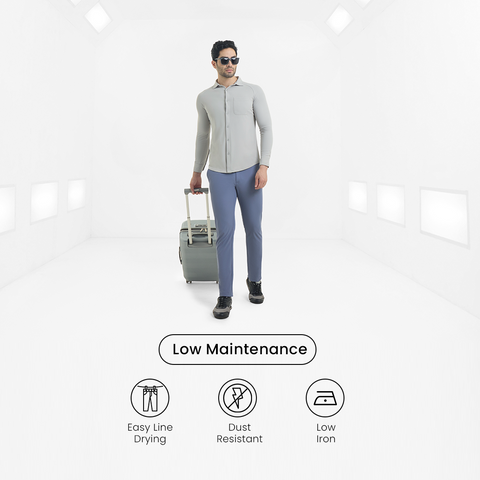 Metal Blue 2035 Workday Pants