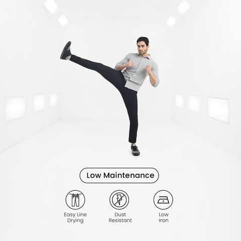 Black 2035 Workday Pants