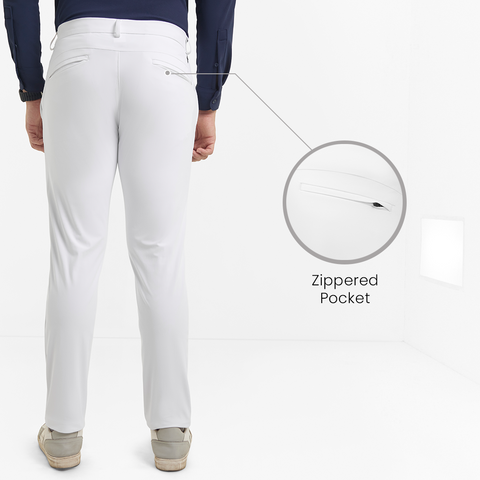 White 2035 Workday Pants