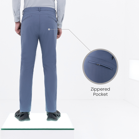 Metal Blue 2035 Workday Pants