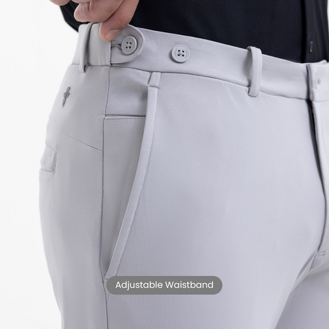 Ash Grey Tech Chinos