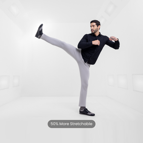 Ash Grey Tech Chinos