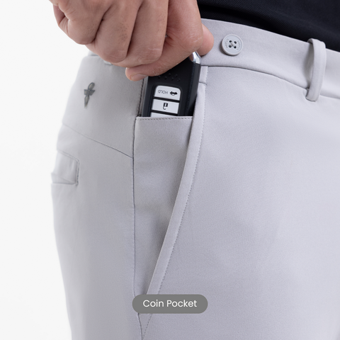 Ash Grey Tech Chinos