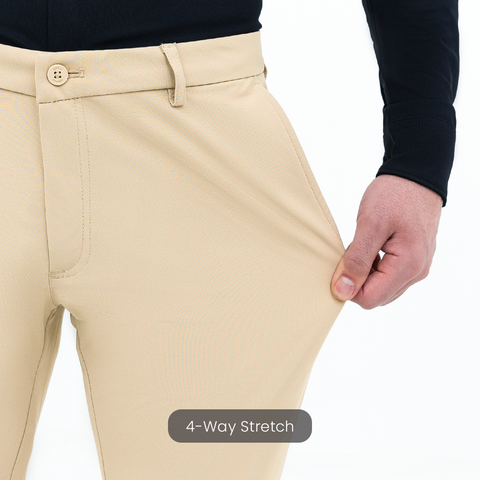 Beige 2035 Workday Pants