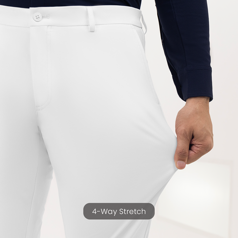 White 2035 Workday Pants