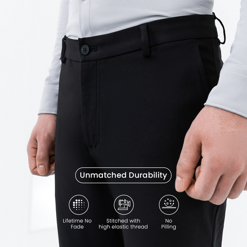 Black 2035 Workday Pants