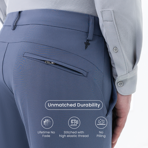 Metal Blue 2035 Workday Pants