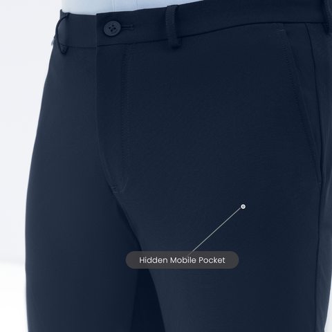 Navy Blue 2035 Workday Pants