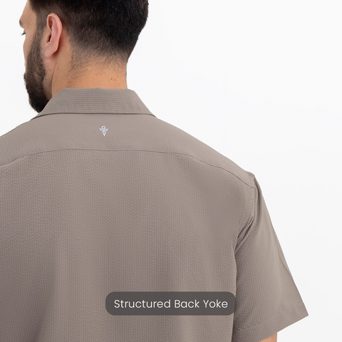 Beige Work X Offsite Shirt