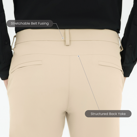 Beige 2035 Workday Pants