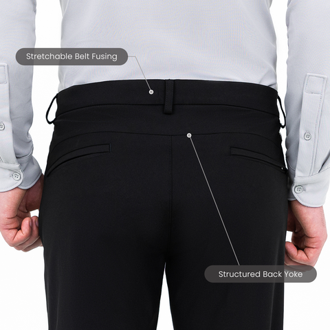 Black 2035 Workday Pants