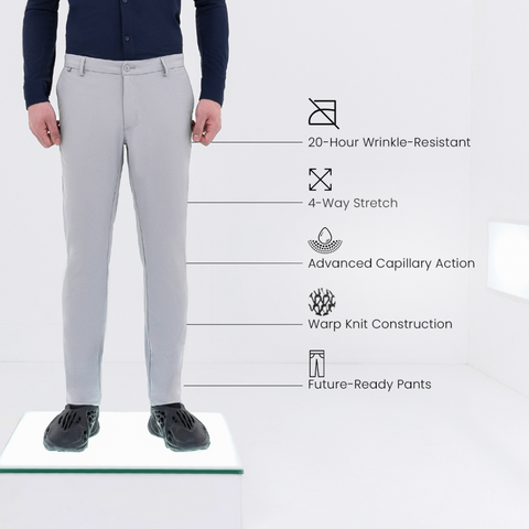 Light Grey 2035 Workday Pants